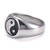 304 Stainless Steel Finger Rings STAS-H101-01P-7-1