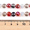 Electroplate Glass Bead Strands X-GLAA-Z006-01J-2
