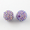 AB-Color Resin Rhinestone Beads RESI-S315-18x20-10-1