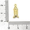 Rack Plating Brass Micro Pave Cubic Zirconia Pendants KK-D359-40G-3