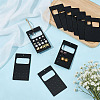 Acrylic Stud Earring Organizer Display Cards CDIS-WH0020-40B-02-4