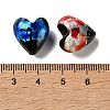 Handmade Foil Glass Beads LAMP-F045-01-3
