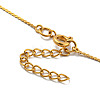 304 Stainless Steel Serpentine Chain Bracelets BJEW-H608-01G-Y-4