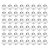 50Pcs Tibetan Style Alloy European Large Hole Beads TIBEB-ME0001-16-1