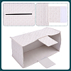 Crossed Textured Imitation Leather Tissue Boxes CON-WH0095-208A-3