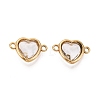 304 Stainless Steel Glass Connector Charms STAS-Q119-02G-01-1
