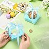 Square PET & Paper Bakery Box CON-FZC0002-004D-5