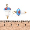 Handmade Porcelain Pendants STAS-Q119-28G-01-3