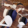   4 Styles Flat Cotton Twill Tape Ribbons OCOR-PH0002-52-4