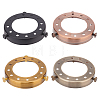 4Pcs 4 Colors Iron Lamp Shade Retaining Ring FIND-FG0002-64-1
