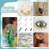 1998Pcs 9 Style Glass Twisted Bugle Beads SEED-PH0001-38-5