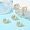 SHEGRACE Brass Cuff Earring Findings XGRQ3P031-652G-4