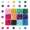 720Pcs 12 Colors Drawbench Glass Beads Strands DGLA-PH0002-08-1