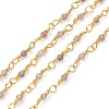 Natural Amethyst Handmade Beaded Chains CHC-K008-A06-6