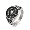 304 Stainless Steel Ring RJEW-B055-04AS-09-1