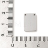 304 Stainless Steel Stamping Blank Tag Charms STAS-K270-37P-3
