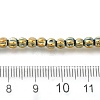 Electroplated Synthetic Non-magnetic Hematite Beads Strands G-C154-A01-01I-4