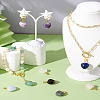 Fashewelry 20Pcs 10 Styles Natural Mixed Gemstone Pendants G-FW0001-39-28