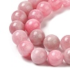 Natural Dyed Jade Beads Strands G-M402-C03-07-3