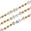 304 Stainless Steel Handmade Beaded Chains CHS-P022-02G-02-1