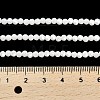 Electroplate Opaque Glass Beads Strands EGLA-A035-P3mm-A01-4