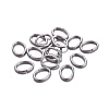 Tarnish Resistant 304 Stainless Steel Open Jump Rings A-STAS-F221-40P-B-1