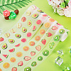 6Rolls 6 Styles PET Tape Stickers for Card Making DIY-TA0015-37-6