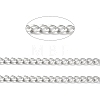 Tarnish Resistant 304 Stainless Steel Chain CHS-G027-02P-01-2