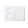 Key & Snowflake Shape DIY Pendant Silicone Molds DIY-F114-17-2