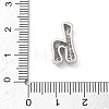 Brass Micro Pave Cubic Zirconia Pendants KK-A300-02P-H-3