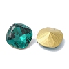 Faceted Glass Rhinestone Cabochons GGLA-C032-02B-2