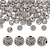 Tibetan Style Alloy Beads FIND-PH0060-12B-1