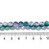 Crackle Glass Beads Strands CCG-C002-8mm-03-4