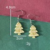 Christmas Acrylic Dangle Earrings FS-WG2A8CC-01-1