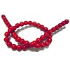 Synthetical Howlite Beads LS-TURQ-G609-10mm-2