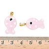 Handmade Lampwork Pendants LAMP-G168-04-4