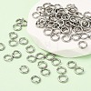 Tarnish Resistant 304 Stainless Steel Open Jump Rings STAS-Q186-02-5x0.8mm-4