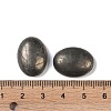 Natural Pyrite Cabochons G-B080-01A-15-3