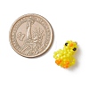 Glass Seed Beaded Duck Pendants PALLOY-MZ01100-2