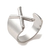 Non-Tarnish 201 Stainless Steel Finger Rings RJEW-H223-04P-X-3