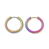 202 Stainless Steel Huggie Hoop Earrings EJEW-F111A-20mm-RC-4