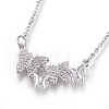 304 Stainless Steel Pendant Necklaces X-NJEW-O108-12P-1