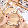 2Pcs Aluminum Purse Handle Frames PURS-BBC0001-11B-3