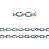 Ion Plating(IP) 304 Stainless Steel Twist Oval Link Chains CHS-E022-01M-4