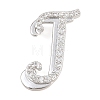 Brass Micro Pave Clear Cubic Zirconia Pendants CU-CBA8481-01P-J-1