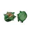 Handmade Gold Sand Lampwork Beads LAMP-K044-01B-2