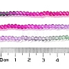 Transparent Painted Glass Beads Strands LS-DGLA-A034-T2mm-A06-3