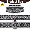 Vintage Jacquard Polyester Ribbon OCOR-WH0109-341B-2