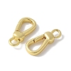 Brass Keychain Clasps KK-F893-15G-2