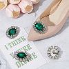 2Pairs Detachable Rhinestone Shoe Decorations DIY-AR0004-51B-4